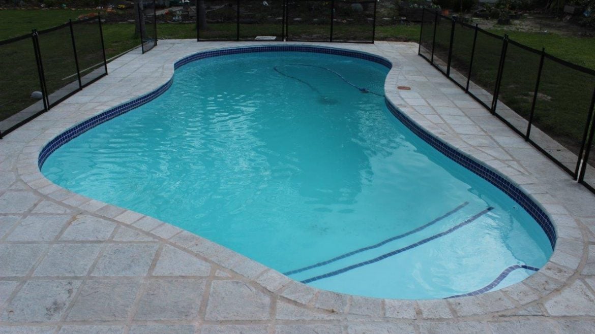 Constantia, Coping & Tiling Non-Slip Surfacing Applied To Pool Steps