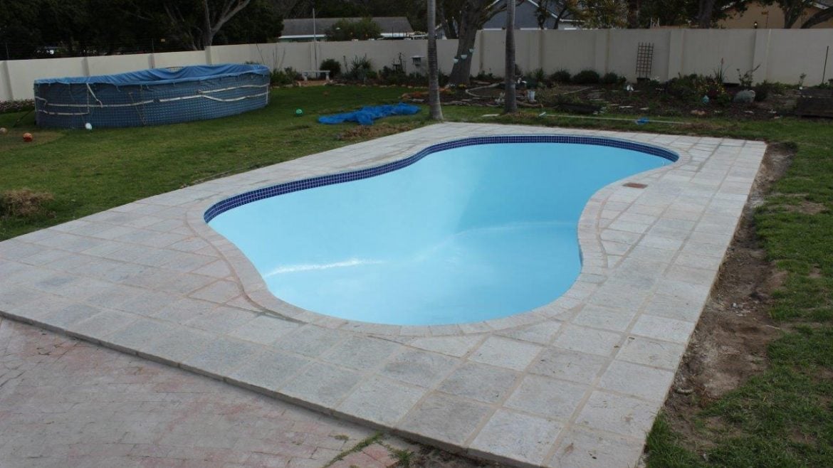 Constantia, Coping & Tiling Swimming Pool Blue Finishing Coat